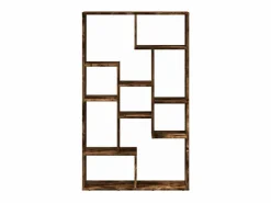 Estantería madera de ingeniería roble ahumado 72x20x120 cm^Clicnbuy
