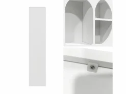 Estantería orgánica de efecto madera con 8 compartimentos^Sweeek Discount