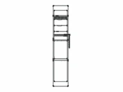 Estantería para lavadora aluminio 77x52x192 cm ES390791^ Best