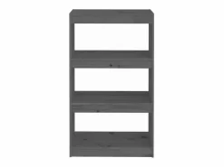 vidaxl Estantería|Estantería/divisor de espacios madera pino 60x30x103,5cm