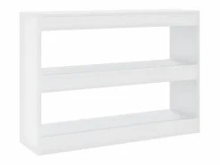 Clicnbuy Estantería/divisor de espacios 100x30x72 cm Blanco Best