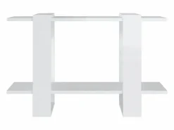 vidaxl Estantería|Estantería/divisor de espacios brillante 80x30x51 cm