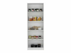 Estanteria Recta 4R Home en Melamina con 5 estantes , 180.59 cm X 62.73 cm X 29.71 cm ,^TuHome Discount