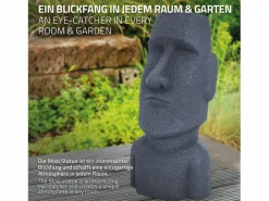 Estatua Isla de Pascua Moai Rapa Nui cabeza escultura^ECD Germany