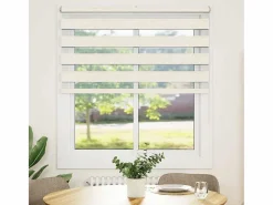 Clicnbuy Persianas De Interior|Estor cebra mármol tejido ancho 115,9 cm poliéster