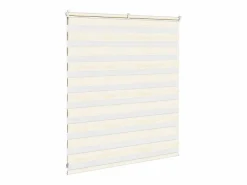 Clicnbuy Persianas De Interior|Estor cebra mármol tejido ancho 115,9 cm poliéster