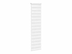 Clicnbuy Estor cebra 55x230 cm tejido ancho 50,9 cm poliéster Blanco Discount