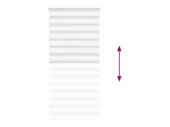 Clicnbuy Persianas De Interior|Estor cebra 110x230 cm tejido ancho 105,9 cm poliéster