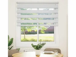 Clicnbuy Persianas De Interior|Estor cebra 120x150 cm tejido ancho 115,9 cm poliéster