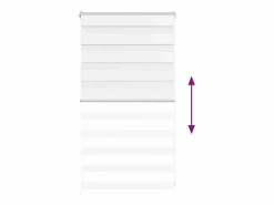 Estor cebra 75x100 cm tejido ancho 70,9 cm poliéster^Clicnbuy Discount