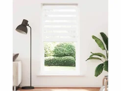 Clicnbuy Persianas De Interior|Estor cebra 115x230 cm tejido ancho 110,9 cm poliéster