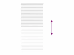 Clicnbuy Persianas De Interior|Estor cebra 115x230 cm tejido ancho 110,9 cm poliéster