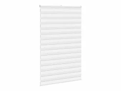 Clicnbuy Estor cebra 140x200 cm tejido ancho 135,9 cm poliéster Blanco Best