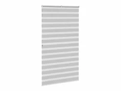 Clicnbuy Estor cebra claro 120x200cm tejido ancho 115,9cm poliéster Gris Outlet