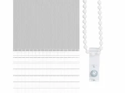 Clicnbuy Estor cebra claro 120x200cm tejido ancho 115,9cm poliéster Gris Outlet