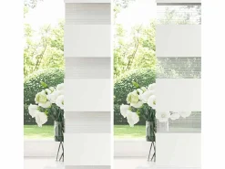 Clicnbuy Persianas De Interior|Estor cebra claro 100x200cm tejido ancho 95,9cm poliéster