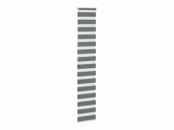 Clicnbuy Estor cebra oscuro 40x200cm tejido ancho 35,9 cm poliéster Gris Discount