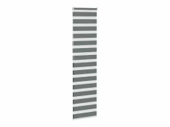 Clicnbuy Estor cebra oscuro 55x200cm tejido ancho 50,9 cm poliéster Gris Outlet