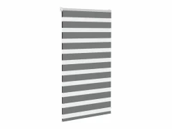 Clicnbuy Persianas De Interior|Estor cebra oscuro 75x100cm tejido ancho 70,9 cm poliéster