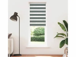 Estor cebra oscuro 90x230cm tejido ancho 85,9 cm poliéster^Clicnbuy Online