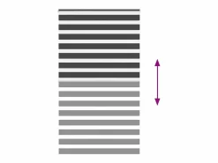 Clicnbuy Persianas De Interior|Estor cebra 120x230 cm tejido ancho 115,9 cm poliéster
