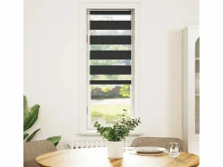Clicnbuy Persianas De Interior|Estor cebra 50x150 cm tejido ancho 45,9 cm poliéster