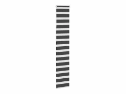 Clicnbuy Estor cebra 40x230 cm tejido ancho 35,9 cm poliéster Negro Sale