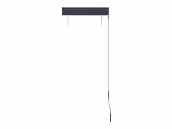 Estor enrollable de exterior y blanco 60x250 cm ES321752^