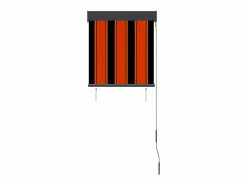 Estor enrollable de exterior y marrón 60x250 cm ES840873^ Hot