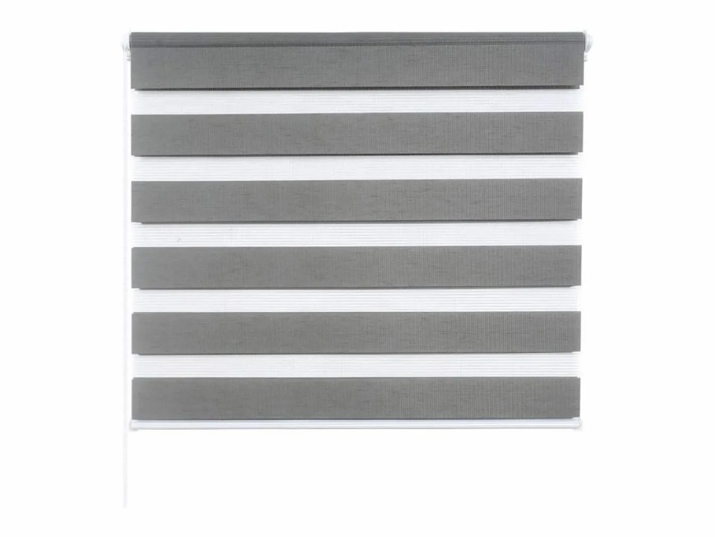 Helloshop26 Estor Y Toldo|Estor enrollable de rayas de cebra día y noche para ventanas translúcidas o opacas efecto madera 70 x 150 cm gris 19_0000812