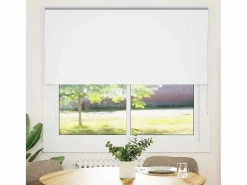 Clicnbuy Estor Enrollable Opaco 165x130 cm Tela Ancho 161,6 cm Blanco Online