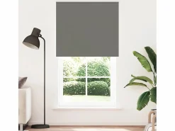 Clicnbuy Estor Enrollable Opaco 125x210 cm Tela Ancho 121,6 cm Gris Online