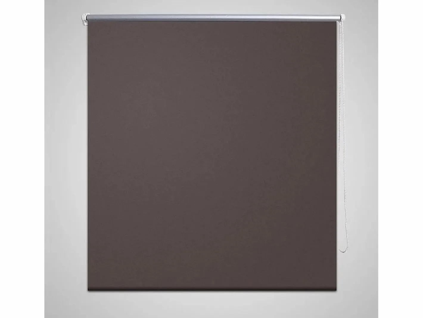 Helloshop26 Estor Y Toldo|Estor enrollable opaco marrón de 140 x 230 cm cortina para ventana persiana de privacidad 4102065