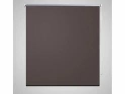 Helloshop26 Estor enrollable opaco marrón de 40 x 100 cm cortina para ventana persiana de privacidad 4102126 Negro Best
