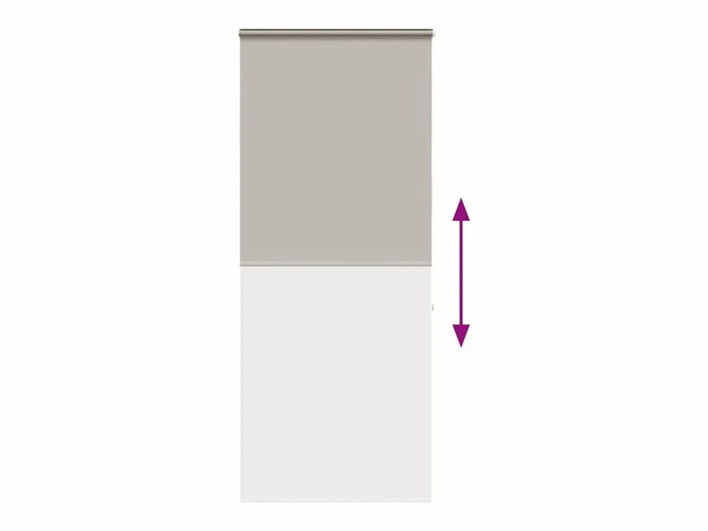 Estor enrollable para ducha casete tela 110x240 cm ancho 106 cm^Clicnbuy Discount