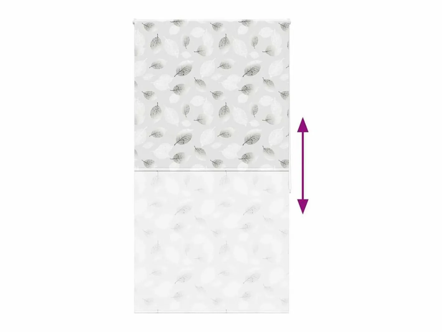 Clicnbuy Persianas De Interior|Estor enrollable para ducha tela 120x240 cm ancho 116 cm
