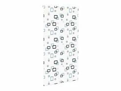 Clicnbuy Estor enrollable para ducha 140x240 cm tela ancho 136 cm Blanco Discount