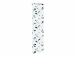 Clicnbuy Persianas De Interior|Estor enrollable para ducha con casete 60x240cm tela ancho 56cm
