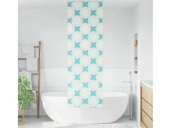 Clicnbuy Persianas De Interior|Estor enrollable para ducha tela 70x240 cm ancho 66 cm