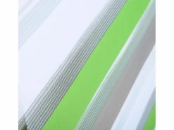 Helloshop26 Estor enrollable Zebra día y noche doble capa 45x150 cm verde gris 19_0000858 Blanco