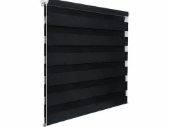 Helloshop26 Estor Y Toldo|Estor enrollable Zebra Roller Día y Noche Doble Capa 75x150 Antracita 19_0000845