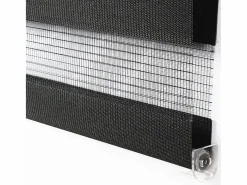 Helloshop26 Estor Y Toldo|Estor enrollable Zebra Roller Día y Noche Doble Capa 75x150 Antracita 19_0000845