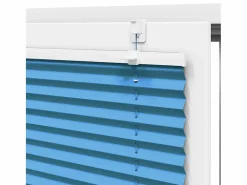 Clicnbuy Estor Plisado 75x200 cm Tela Ancho 74,4 cm Poliéster Azul Clearance
