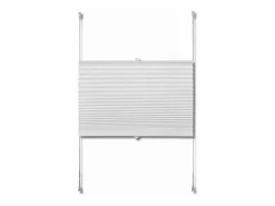 Helloshop26 Estor plisado 60 x 125 cm 4102169 Blanco Hot