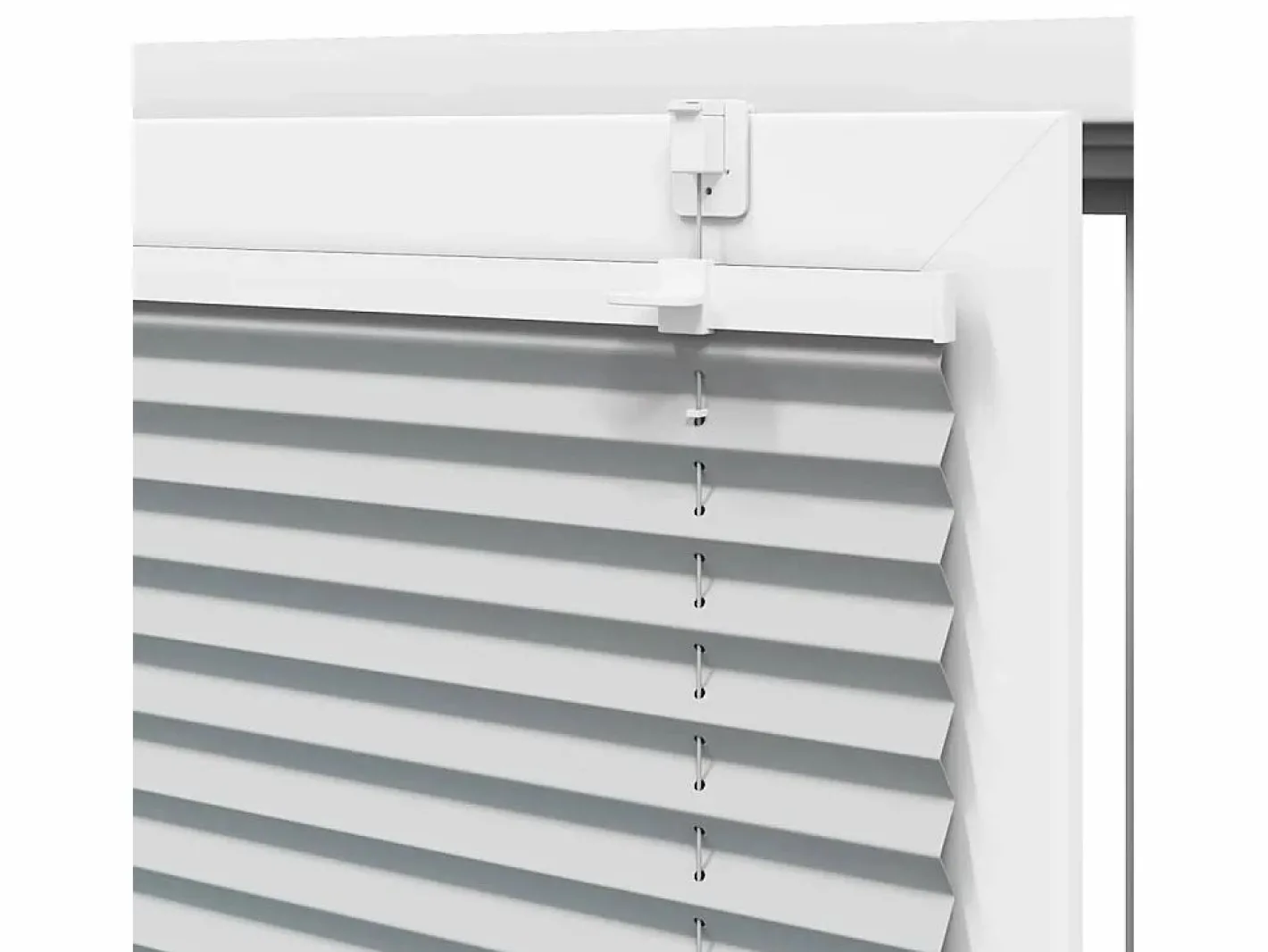 Estor Plisado claro 50x200 cm Tela Ancho 49,4 cm Poliéster^Clicnbuy Outlet