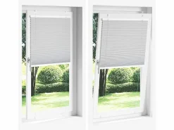 Estor Plisado claro 85x200 cm Tela Ancho 84,4 cm Poliéster^Clicnbuy Online