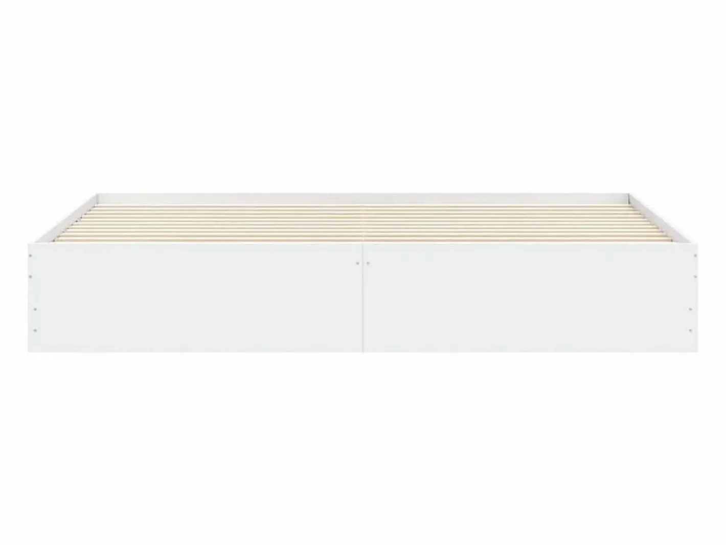 Estructura cama con cajones madera ingeniería blanca 200x200 cm^vidaxl Best