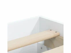 Estructura cama con cajones madera ingeniería blanca 200x200 cm^vidaxl Best