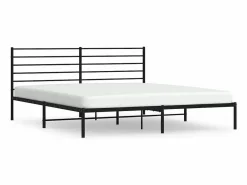 vidaxl Somier - 180X200Cm|Estructura cama sin colchón con cabecero metal 180x200 cm