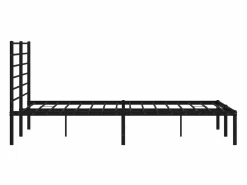 vidaxl Somier - 140X190Cm|Estructura cama sin colchón con cabecero metal 140x190 cm